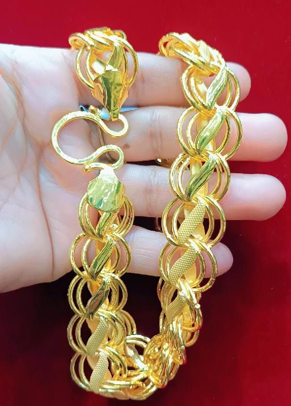 22 Size 500 Mg.1 Gram 24 kt Gold Forming Concept Chains By Chokerset CSCHAIN1087