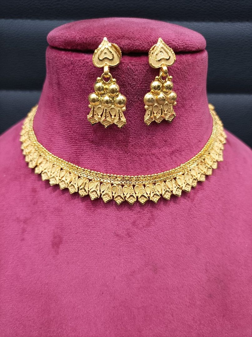 Gold Forming Jewellery Sets By Chokerset CSGF3526