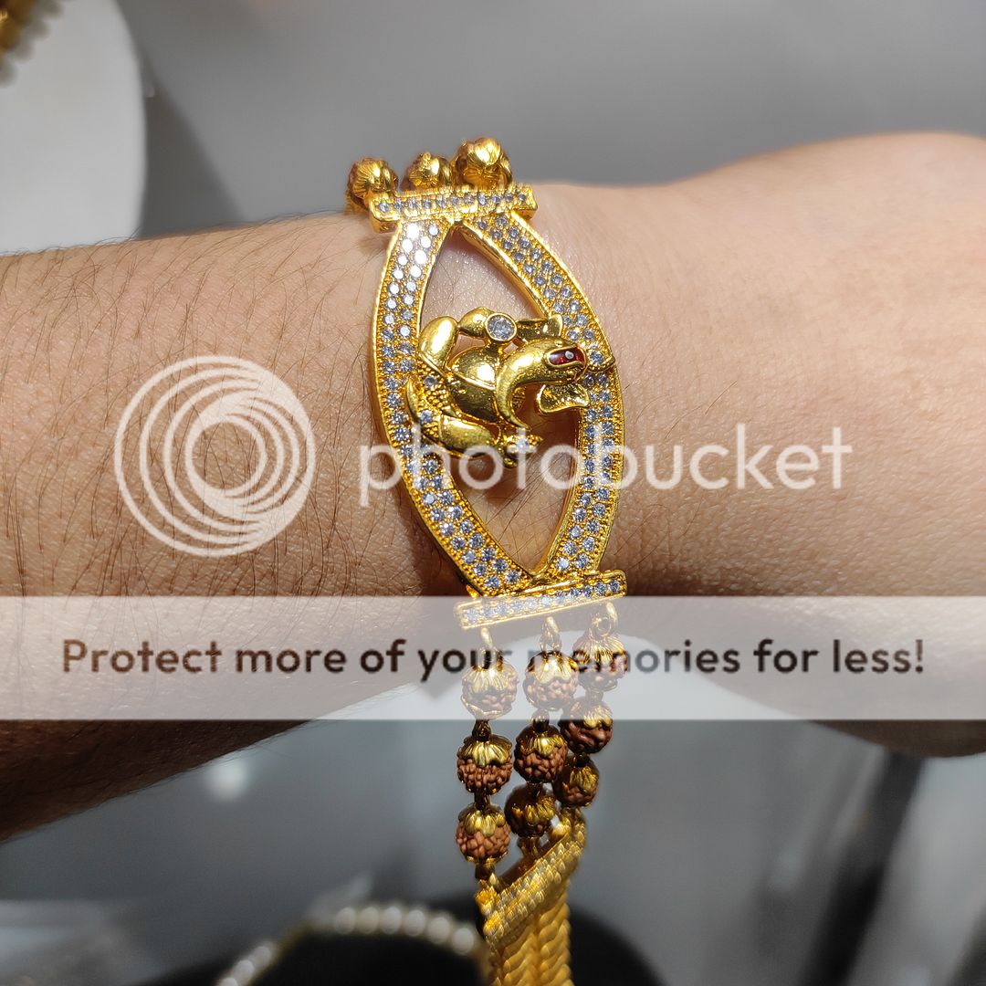 200 Milligram Gold Forming Bracelet By Chokerset WAB644