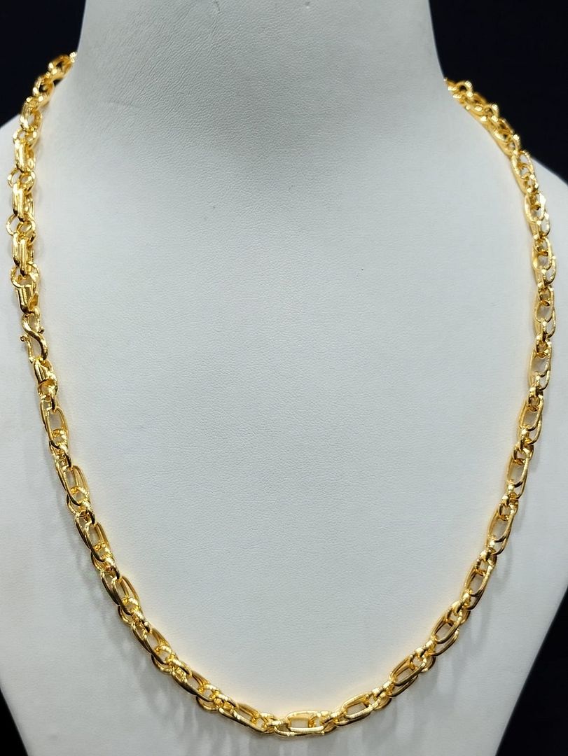 23 Size 300 Milligram Gold Forming Chain By Chokerset CSCH9514