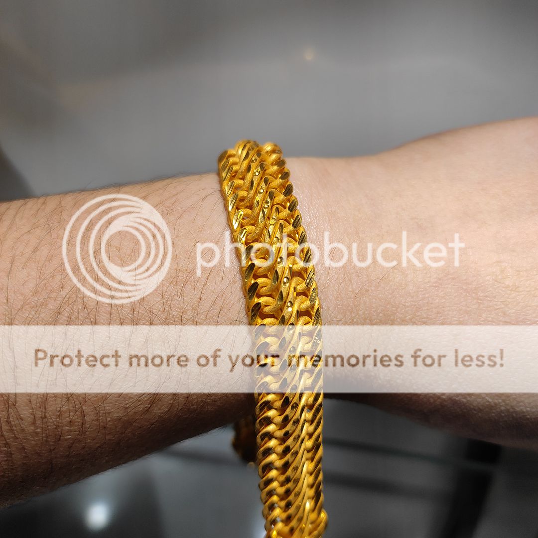 200 Milligram Gold Forming Bracelet By Chokerset WAB633