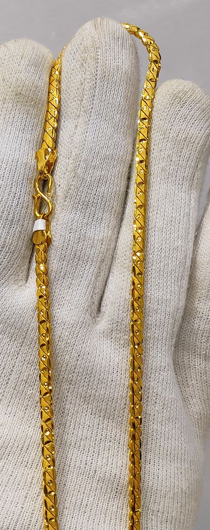 24 Size 200 Mg. Gold Forming Chains By Chokerset CHAIN9061