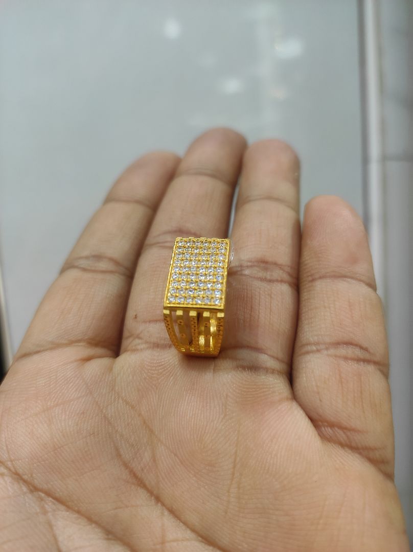 50 Milligram Gold Forming Ring By Chokerset WAF849