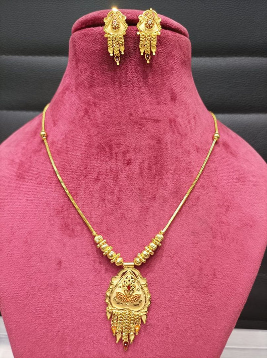 Gold Forming Jewellery Sets By Chokerset CSGF3512