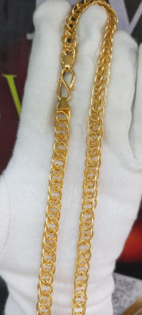 23 Size 300 Mg. Gold Forming Chain By Chokerset CHAIN9123