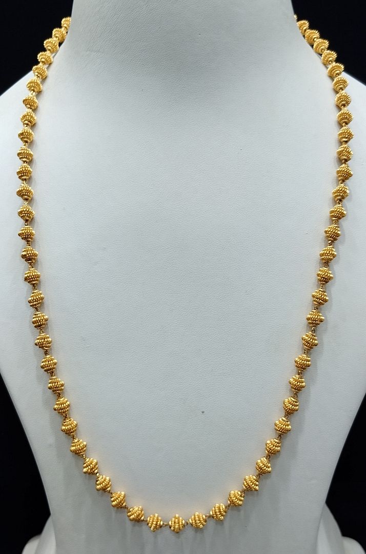25 Size 100 Mg. Gold Forming Chain By Chokerset CHAIN839