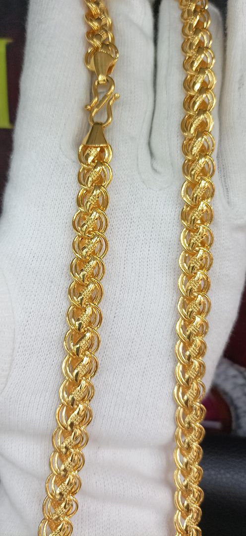 22 Size 300 Mg. Gold Forming Chain By Chokerset CHAIN9091