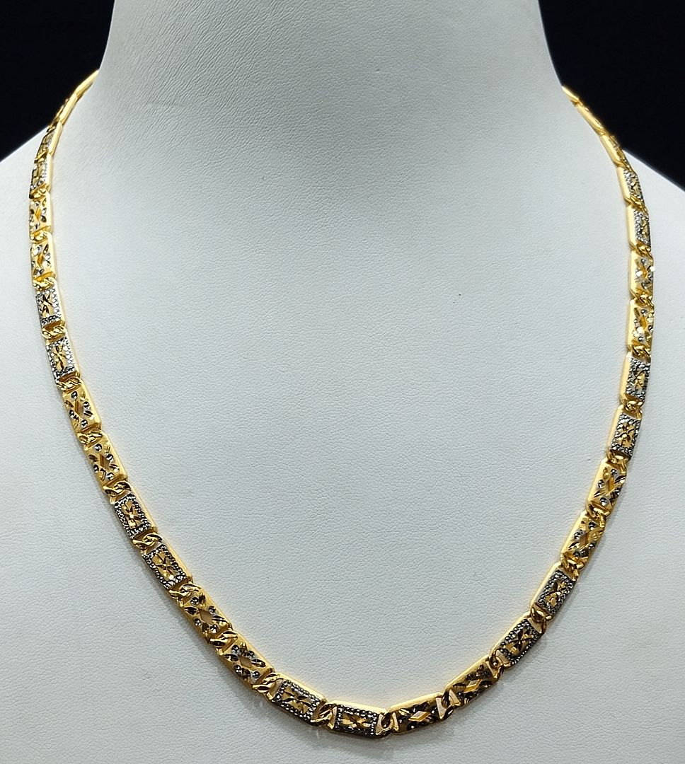 20 Size 200 Mg. Gold Forming Chain By Chokerset CHAIN819