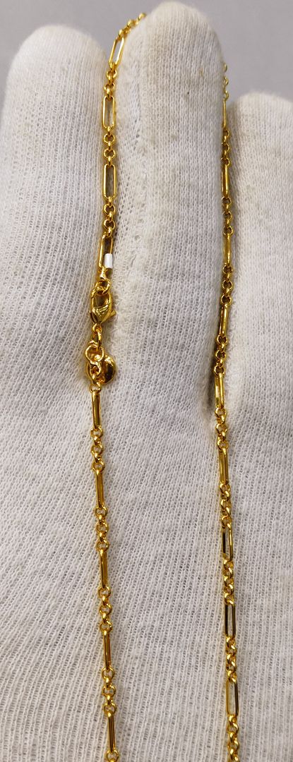 23 Size 25 Mg. Gold Forming Chain By Chokerset CHAIN9146