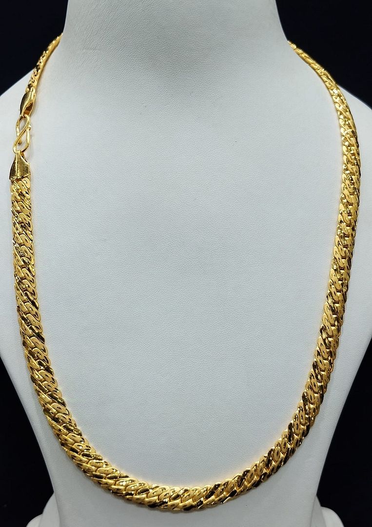 25 Size 300 Milligram Gold Forming Chain By Chokerset CSCH9508