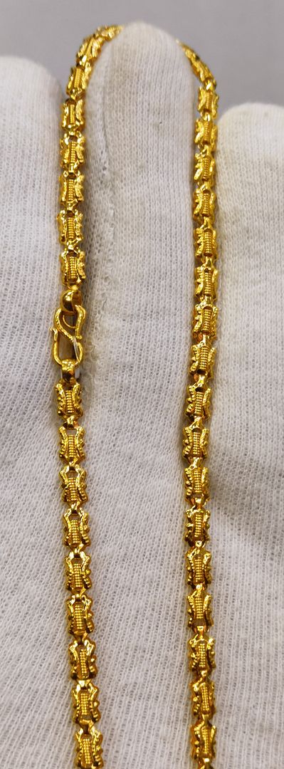 24 Size 100 Mg. Gold Forming Chain By Chokerset CHAIN9169