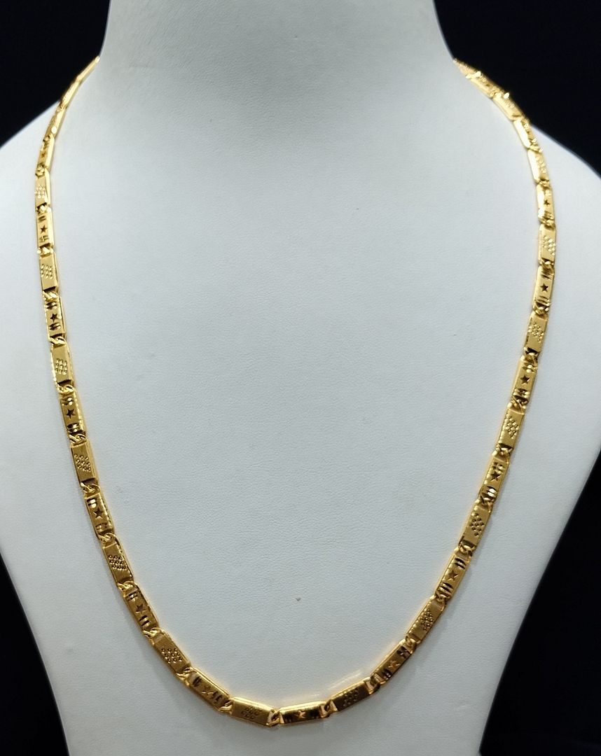 24 Size 100 Mg. Gold Forming Chain By Chokerset CHAIN827