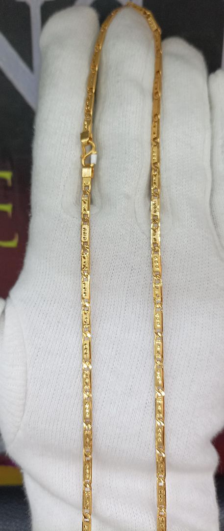 24 Size 100 Mg. Gold Forming Chain By Chokerset CHAIN9175