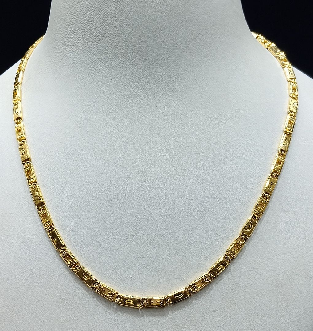 20 Size 100 Mg. Gold Forming Chain By Chokerset CHAIN845