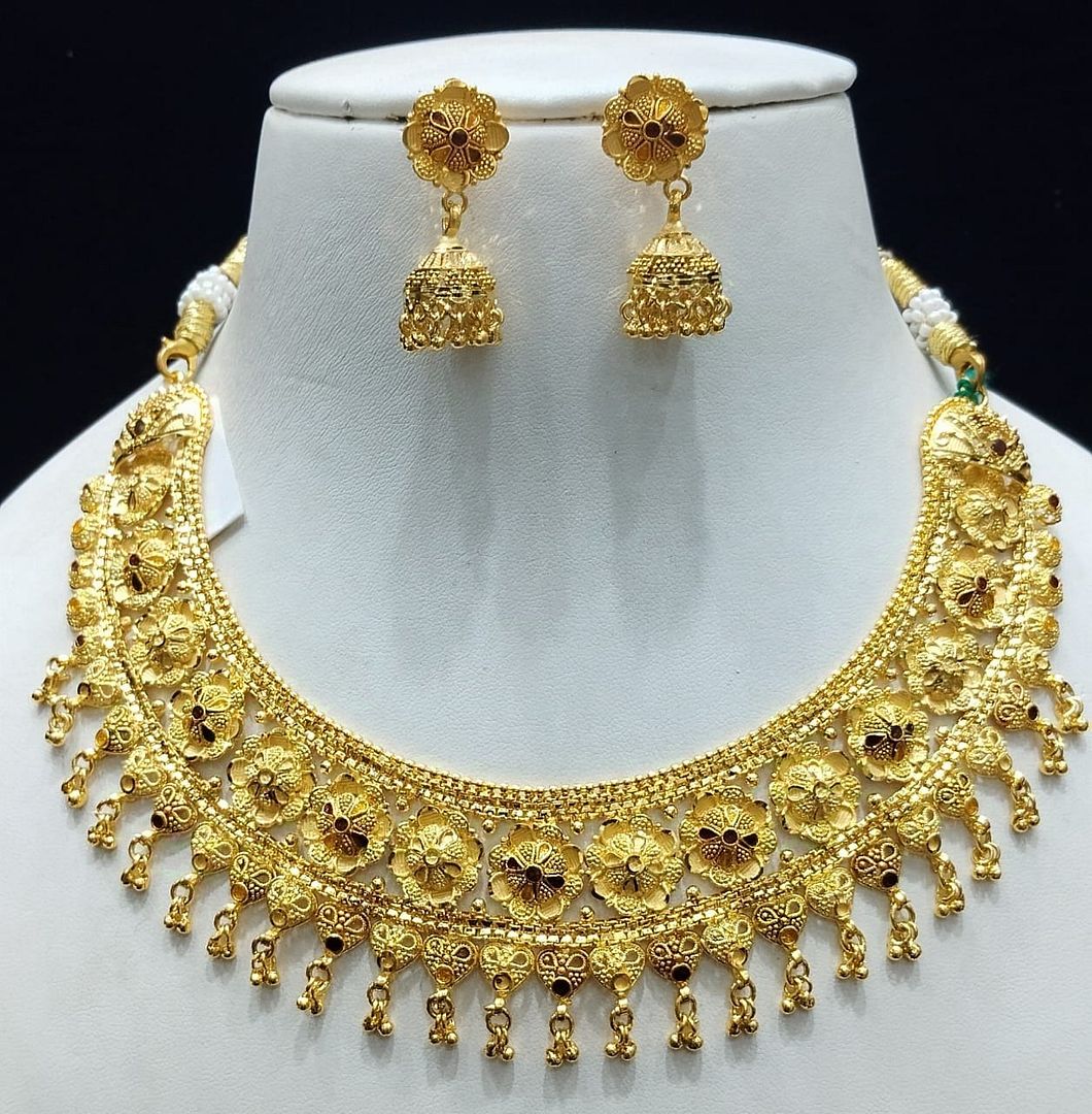 Gold Forming Jewellery Sets By Chokerset CSGF3578