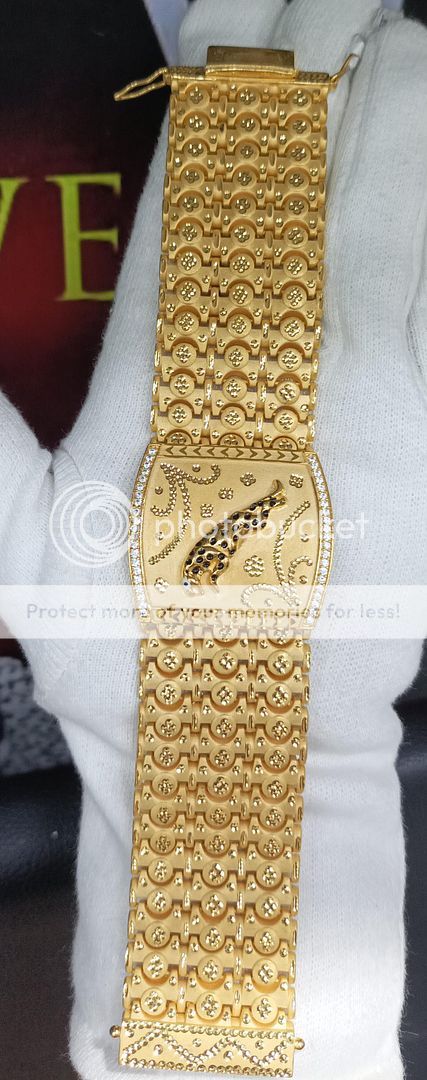 8 Size 200 Mg. Gold Forming Bracelet By Chokerset BRACE364