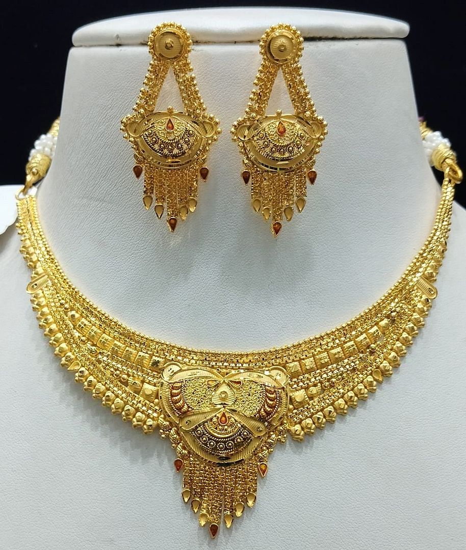 Gold Forming Jewellery Sets By Chokerset CSGF3561