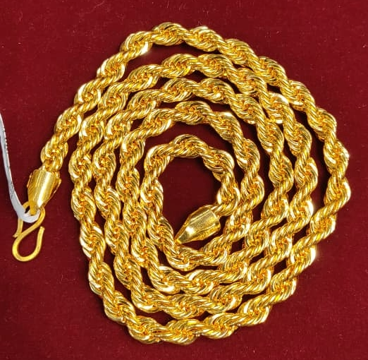 36 Size 200 Mg.1 Gram 24 kt Gold Forming Concept Chains By Chokerset CSCHAIN1068