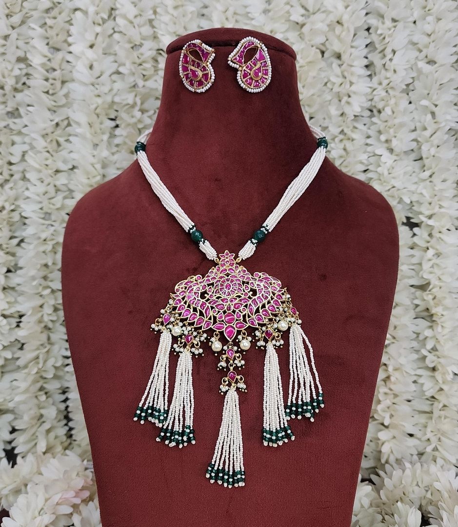 Polki Antique Necklace By Chokerset CSNS6857