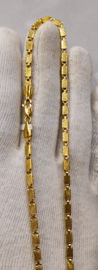 20 Size 25 Mg. Gold Forming Chain By Chokerset CHAIN9156