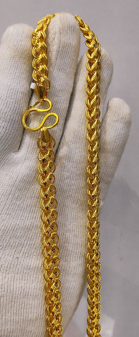 22 Size 300 Mg. Gold Forming Chains By Chokerset CHAIN9013