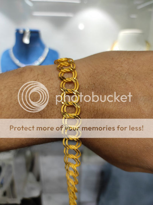 200 Milligram Gold Forming Bracelet By Chokerset WAB521