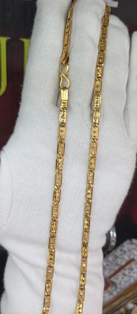 20 Size 100 Mg. Gold Forming Chain By Chokerset CHAIN9173