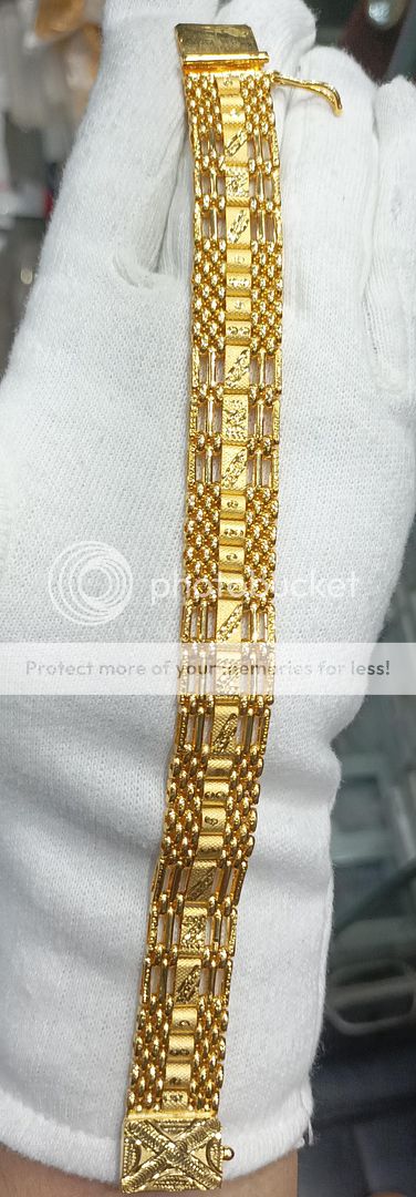 8.5 Size 200 Mg. Gold Forming Bracelet By Chokerset BRACE360