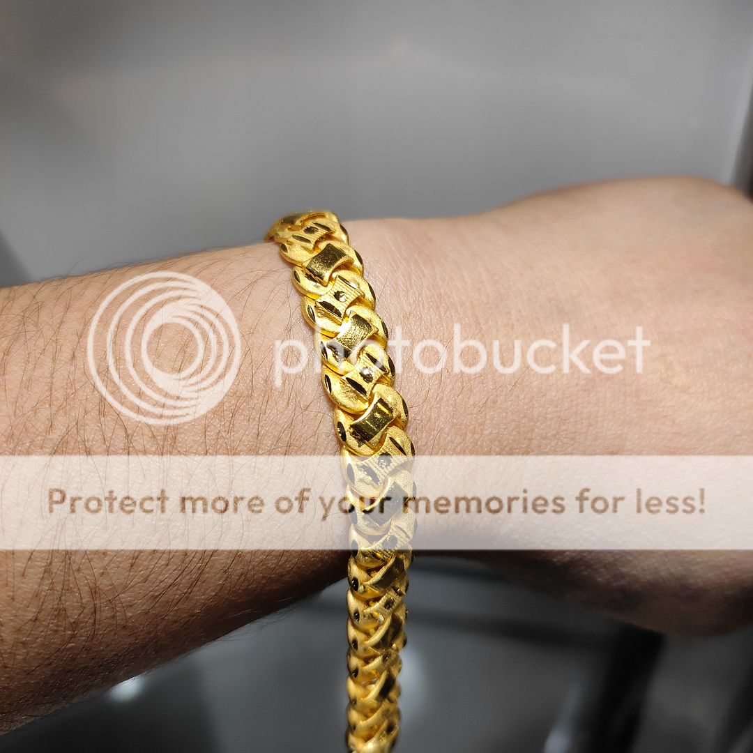 200 Milligram Gold Forming Bracelet By Chokerset WAB645