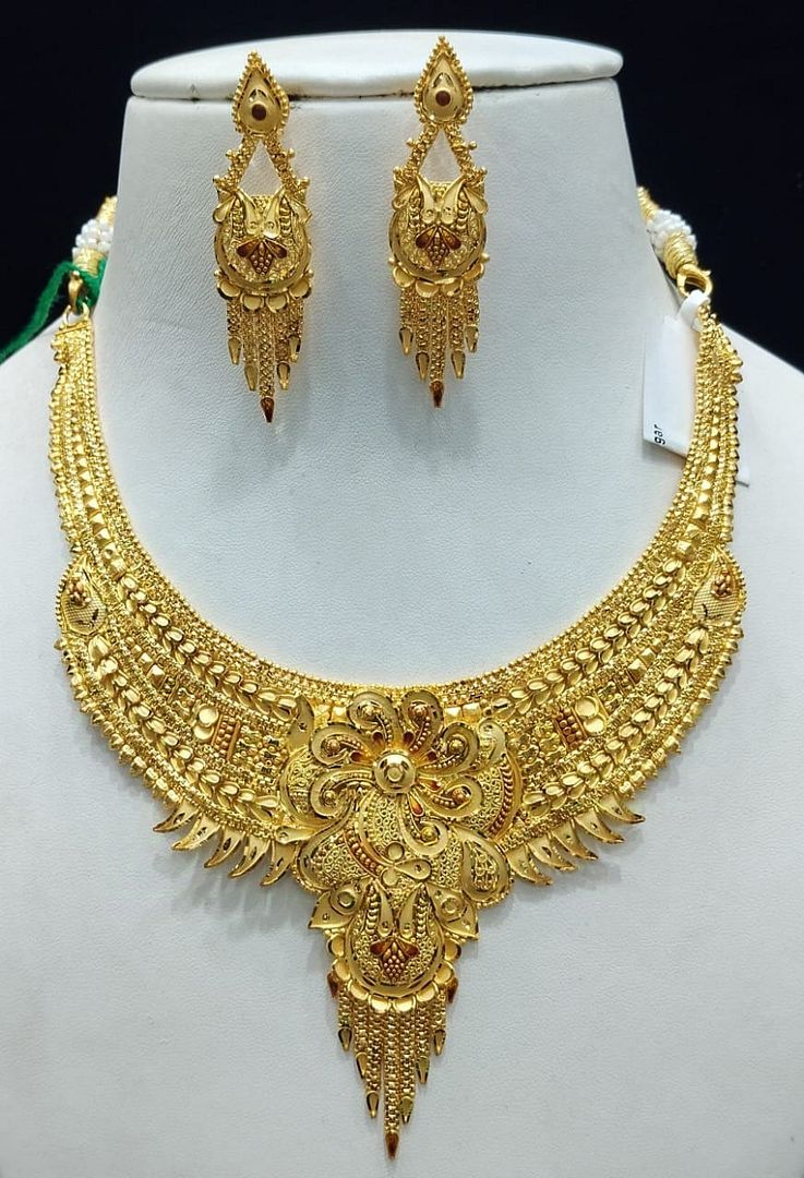Gold Forming Jewellery Sets By Chokerset CSGF3573
