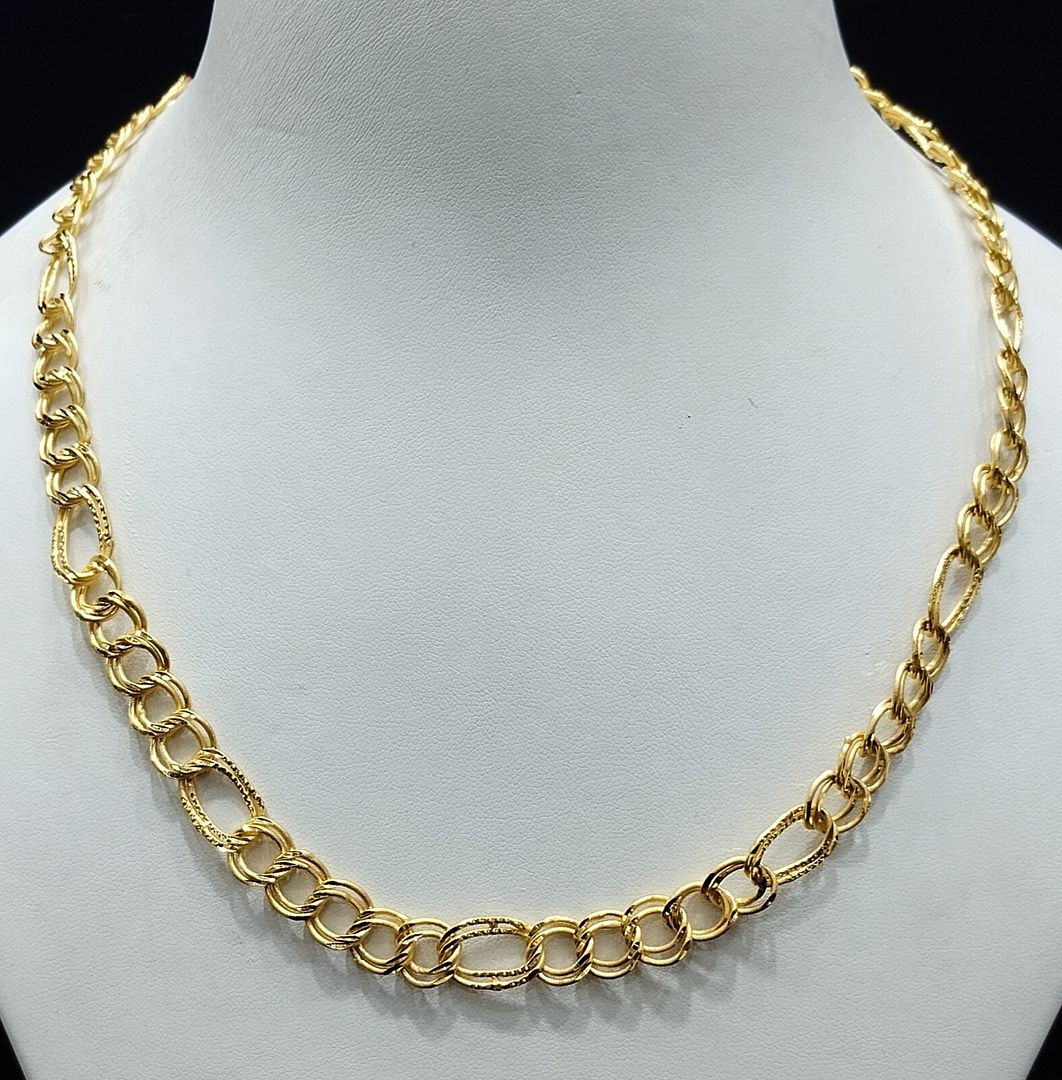 20 Size 200 Mg. Gold Forming Chain By Chokerset CHAIN830