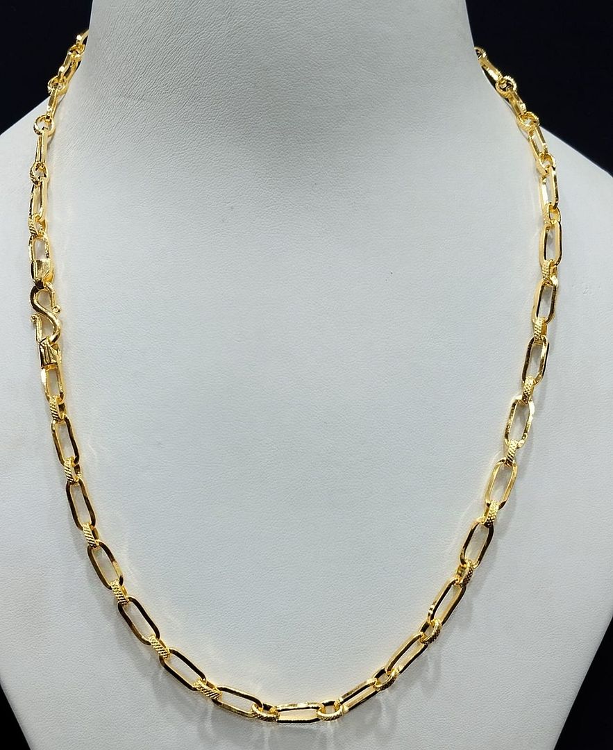 21 Size 300 Milligram Gold Forming Chain By Chokerset CSCH9511