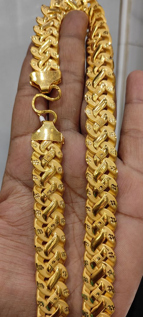 54.21 Size 200 Mg. Gold Forming Chain By Chokerset CHAIN9182