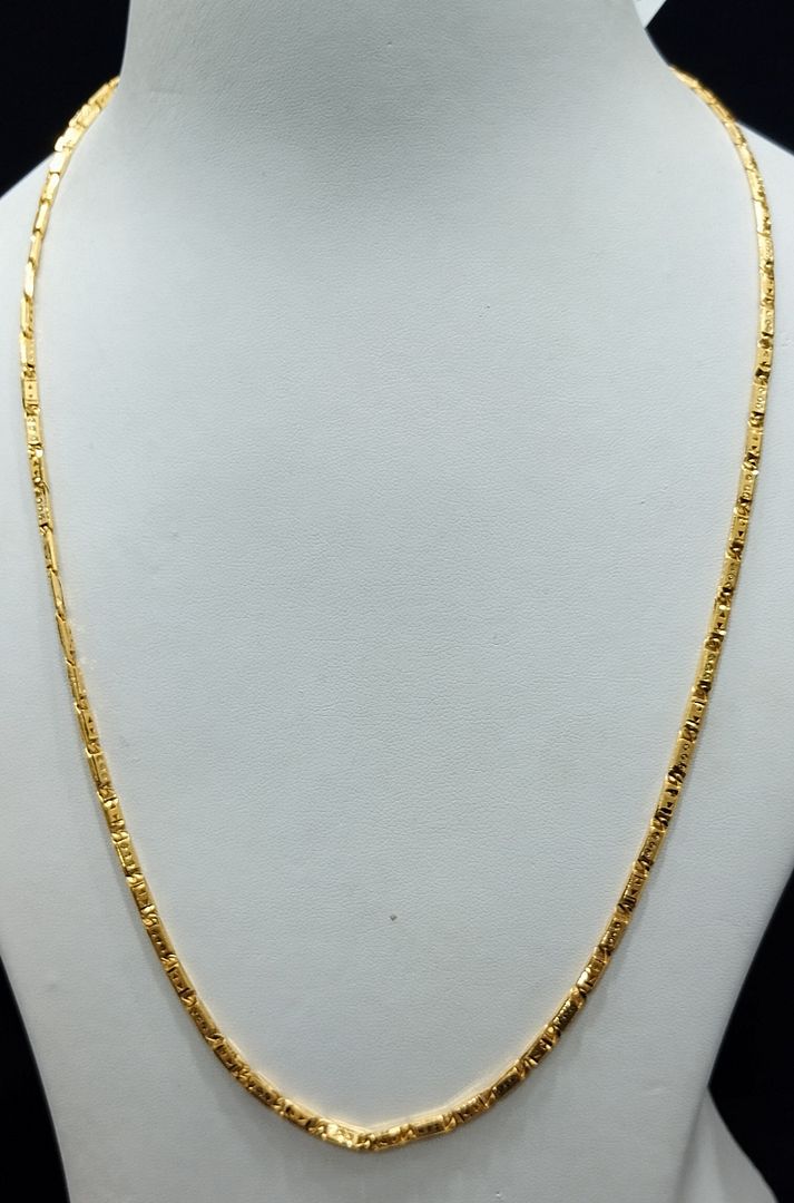 24 Size 100 Mg. Gold Forming Chain By Chokerset CHAIN836