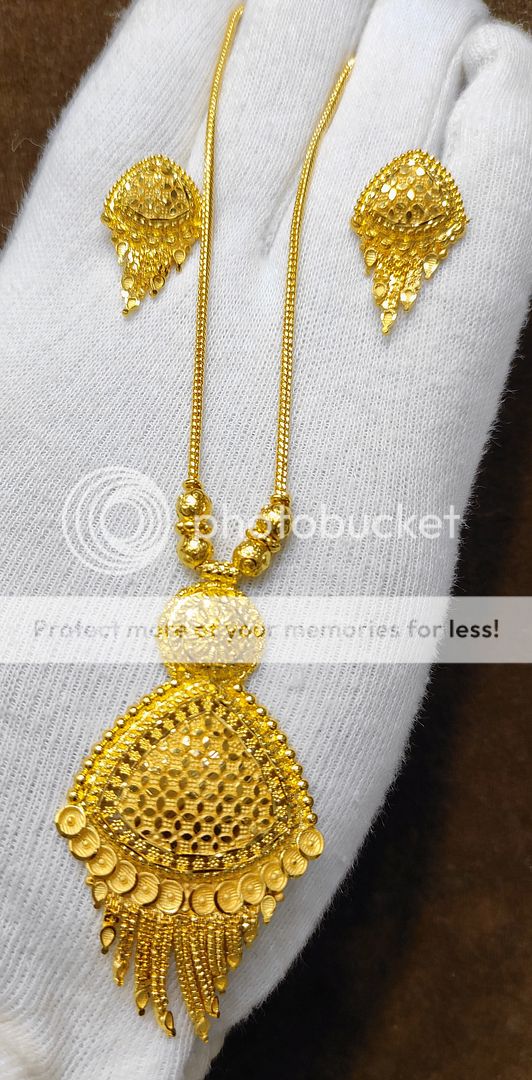 18 Size 200 MG Gold Forming Necklace By Chokerset PSET6352