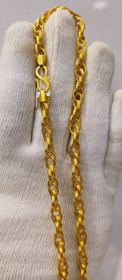 23 Size 300 Mg. Gold Forming Chains By Chokerset CHAIN9012