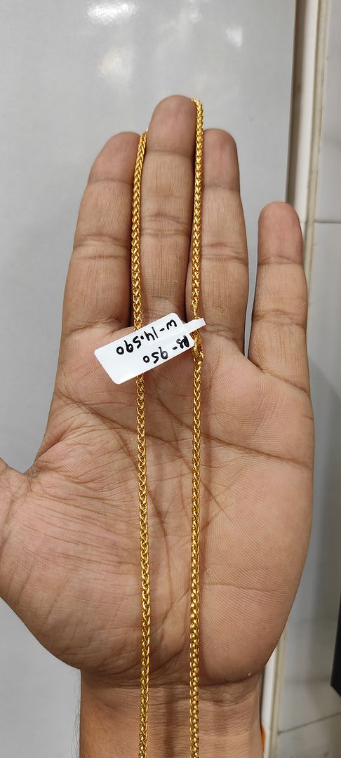 29 Size 25 Mg. Gold Forming Chain By Chokerset CHAIN9207