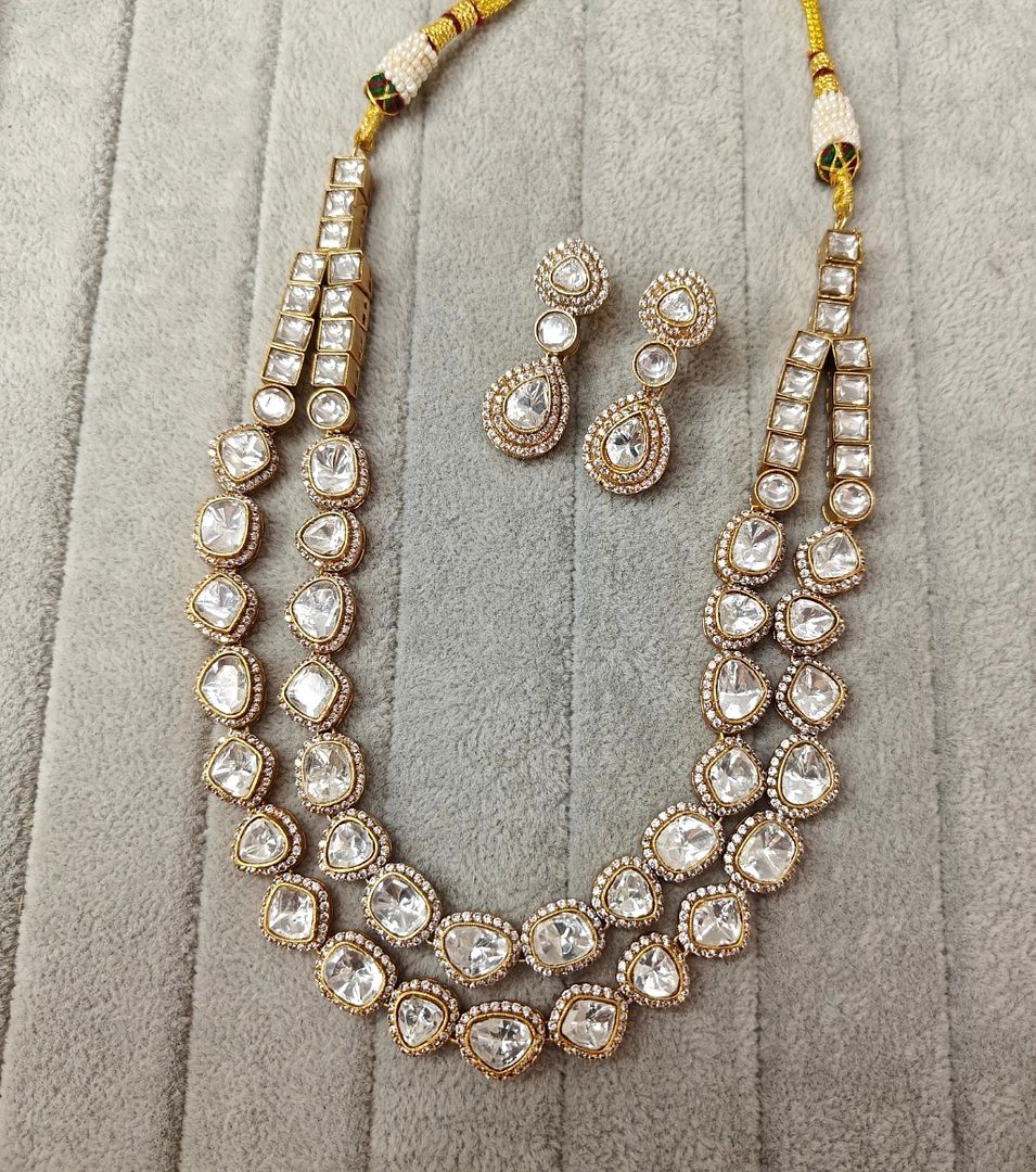 Polki Antique Necklace By Chokerset CSNS6904