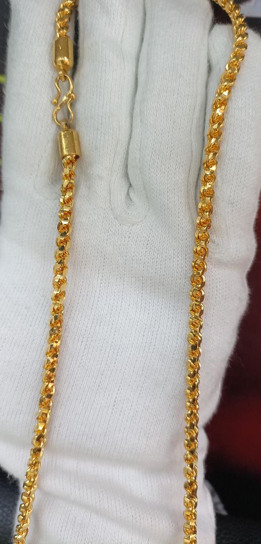 25 Size 200 Mg. Gold Forming Chain By Chokerset CHAIN9127