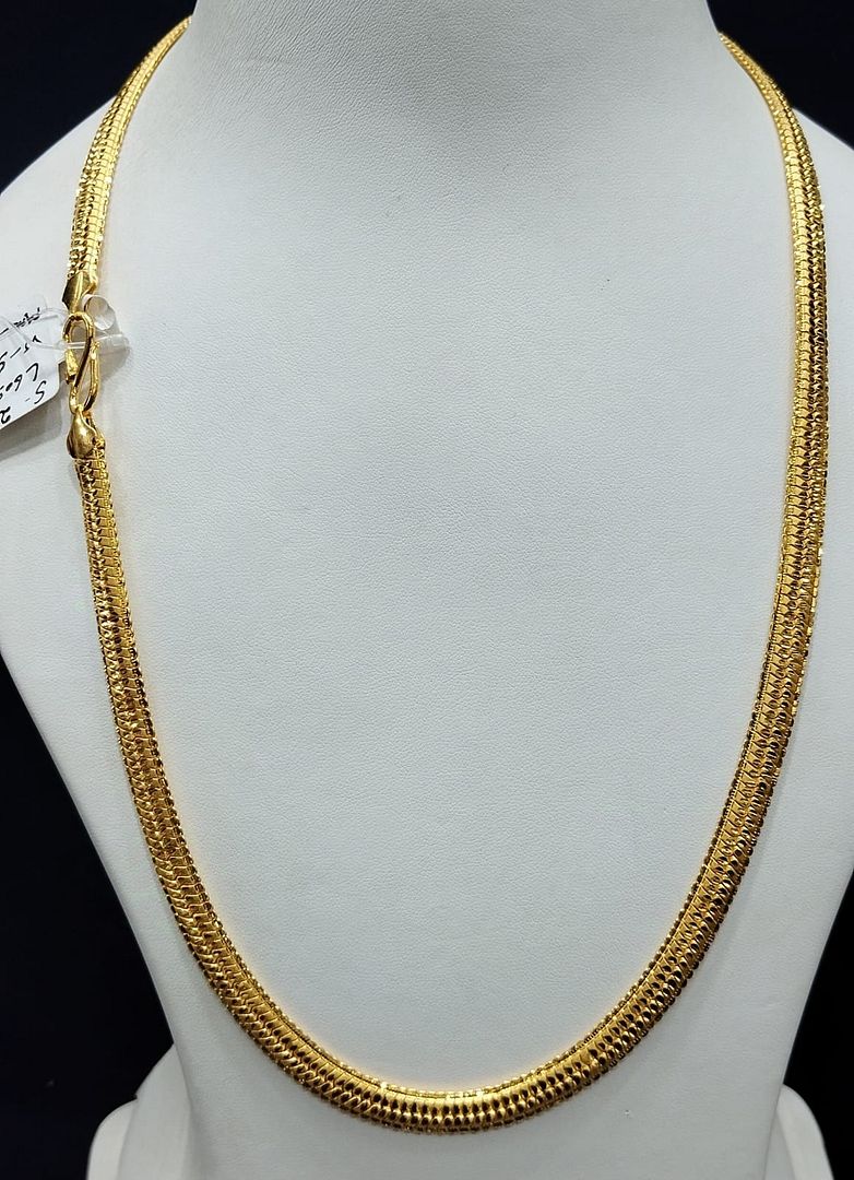 24 Size 300 Milligram Gold Forming Chain By Chokerset CSCH9507