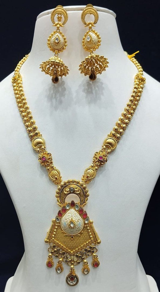 Gold Forming Jewellery Sets By Chokerset CSGF3506