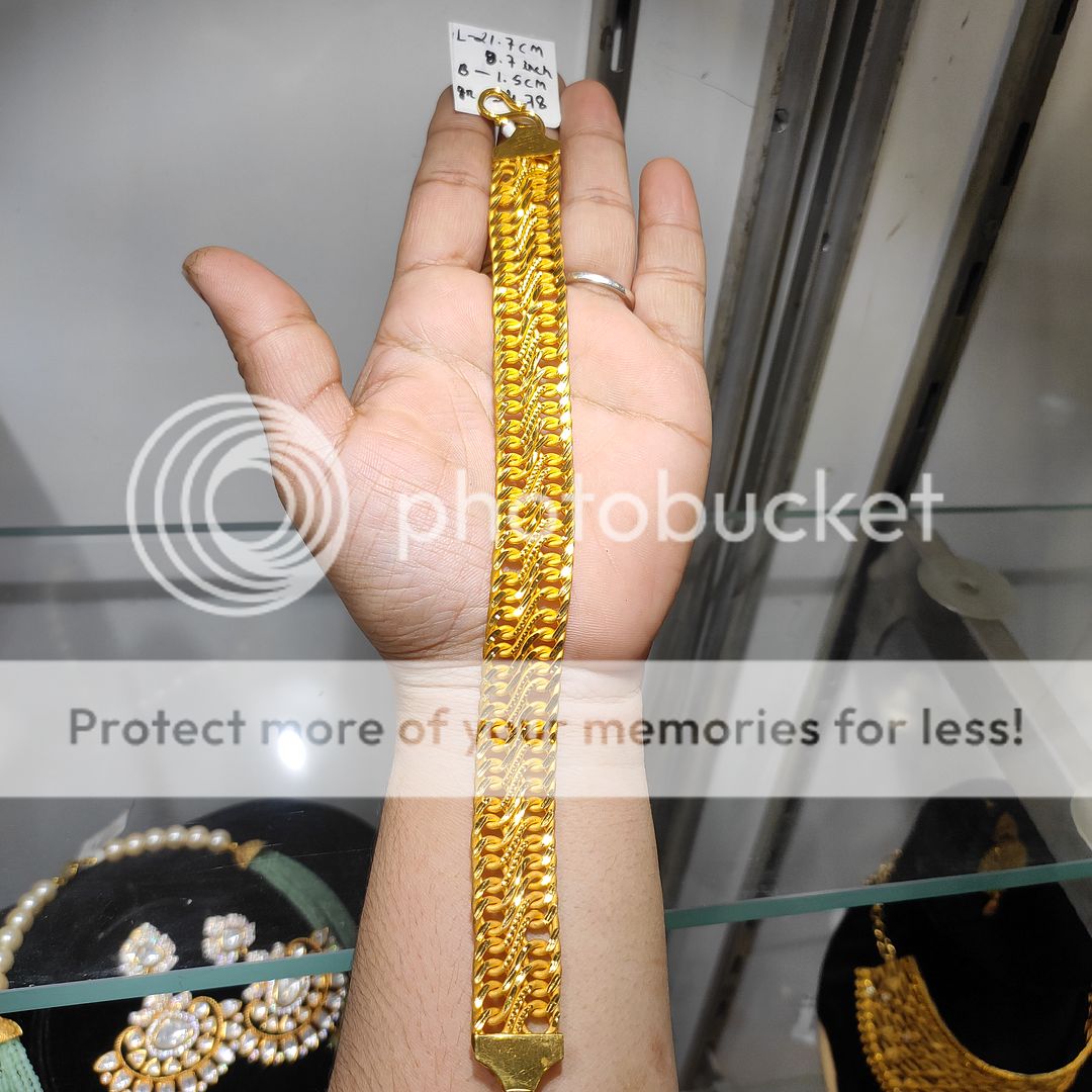 200 Milligram Gold Forming Bracelet By Chokerset WAB624