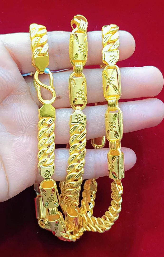 36 Size 200 Mg.1 Gram 24 kt Gold Forming Concept Chains By Chokerset CSCHAIN1116
