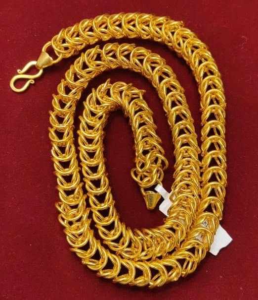 25 Size 400 Mg.1 Gram 24 kt Gold Forming Concept Chains By Chokerset CSCHAIN1107