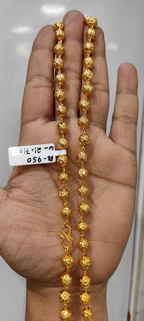 30 Size 25 Mg. Gold Forming Chain By Chokerset CHAIN9208