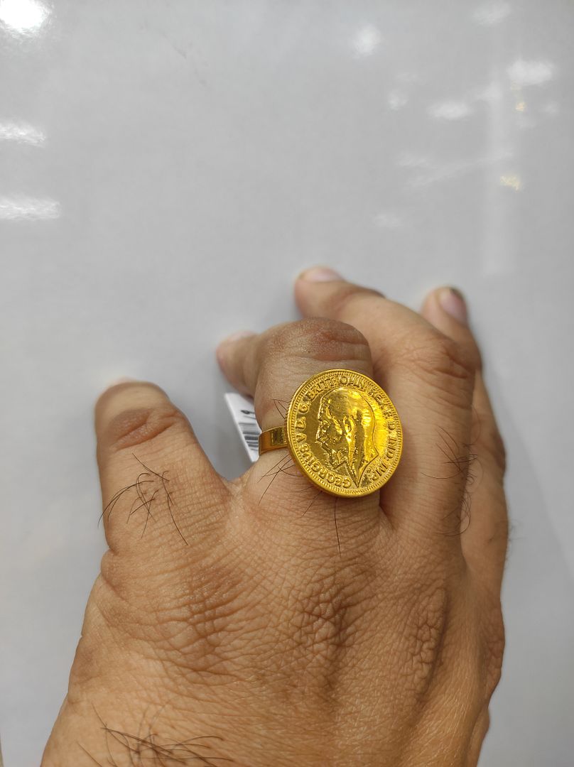 50 Milligram Gold Forming Ring By Chokerset WAF834