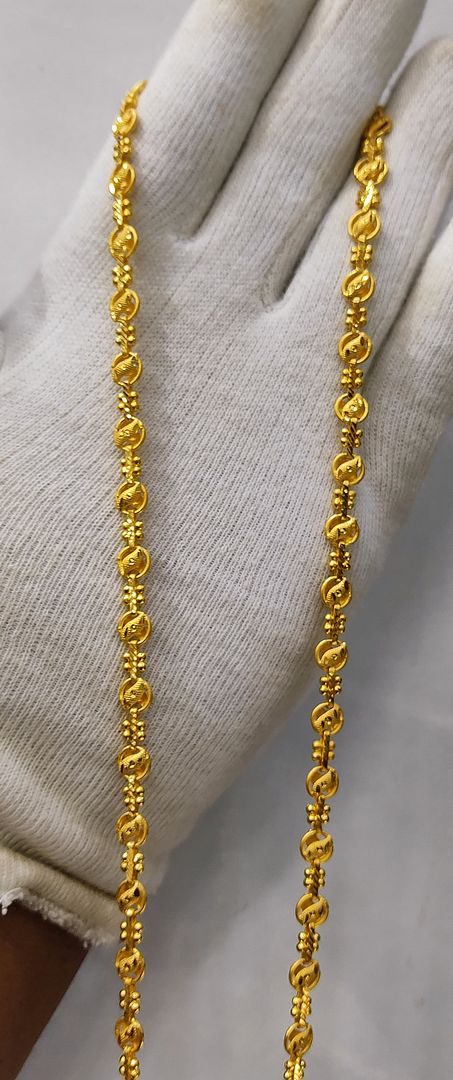 24 Size 200 Mg. Gold Forming Chains By Chokerset CHAIN9073