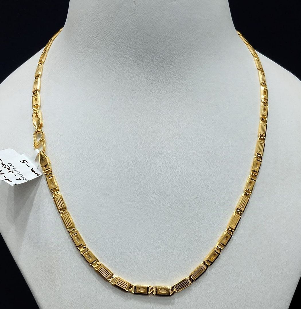 20 Size 500 Milligram Gold Forming Chain By Chokerset CSCH9535
