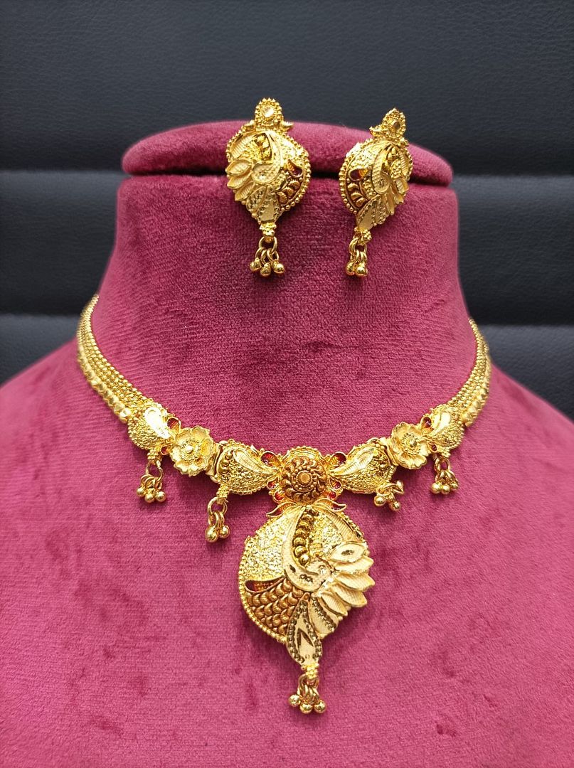 Gold Forming Jewellery Sets By Chokerset CSGF3590