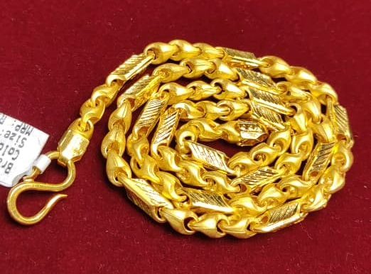 20 Size 200 Mg.1 Gram 24 kt Gold Forming Concept Chains By Chokerset CSCHAIN1061